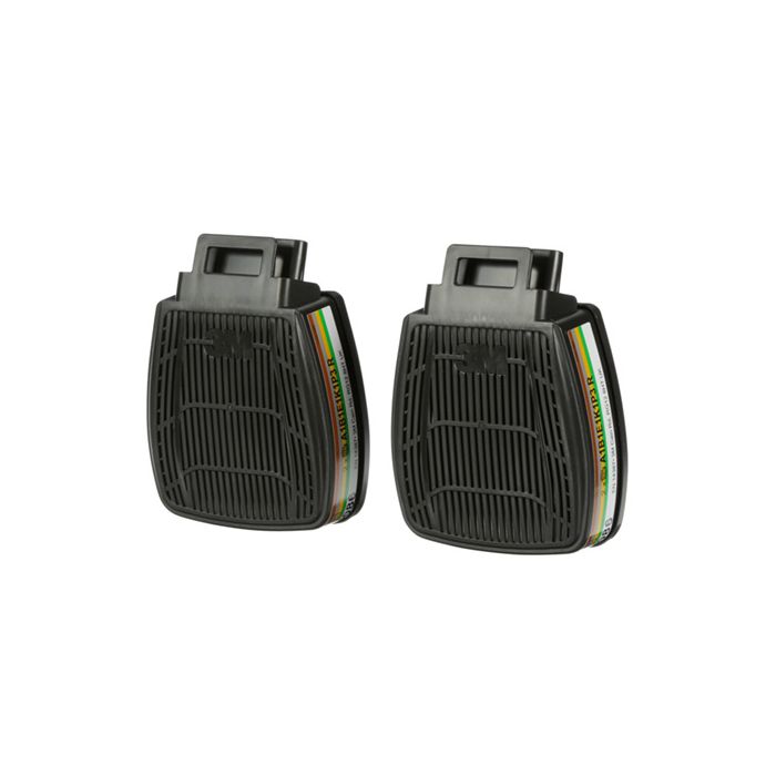3M D8094 SECURE CLICK ABEK1P3 R FILTER DUAL FLOW - Black 3M D8094 SECURE CLICK ABEK1P3 R FILTER DUAL FLOW - Black