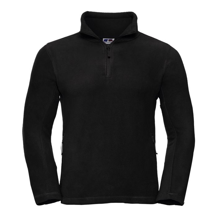 ¼-zip outdoor fleece - Black - XS ¼-zip outdoor fleece - Black - XS