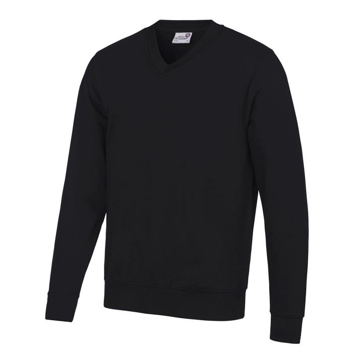 Senior Academy v-neck sweatshirt - Academy Black - XS Senior Academy v-neck sweatshirt - Academy Black - XS