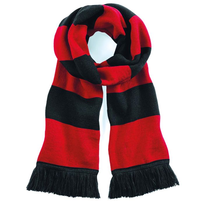 Stadium scarf - Black/Classic Red - One size Stadium scarf - Black/Classic Red - One size