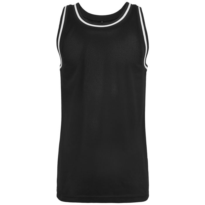 Mesh tank top - Black/White - M Mesh tank top - Black/White - M