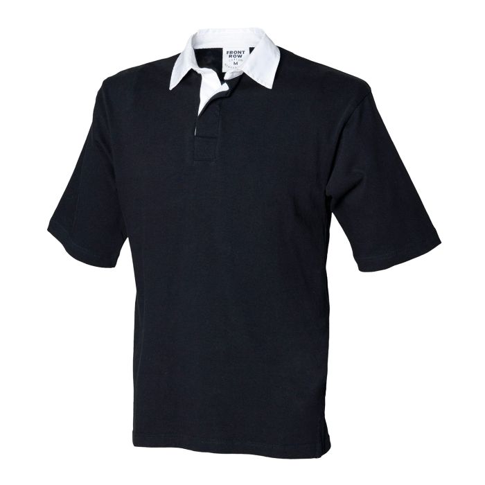 Short sleeve rugby shirt - Black - M Short sleeve rugby shirt - Black - M