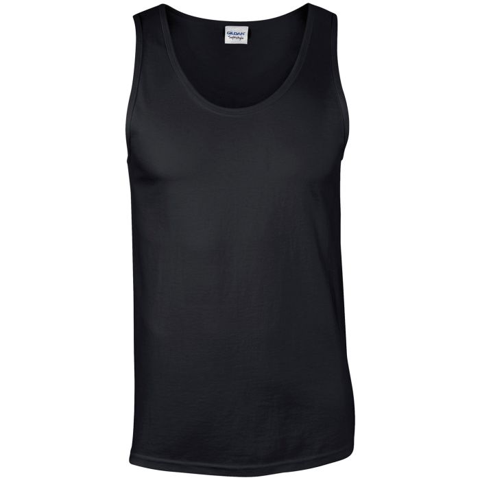 Softstyle™ adult tank top - Black - M Softstyle™ adult tank top - Black - M