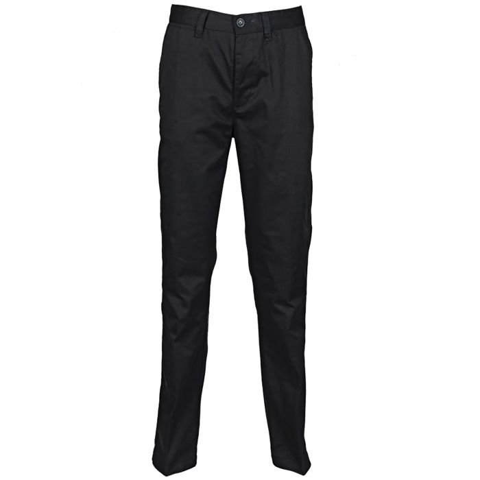 Women's 65/35 flat fronted chino trousers - Black - XS Reg Women's 65/35 flat fronted chino trousers - Black - XS Reg