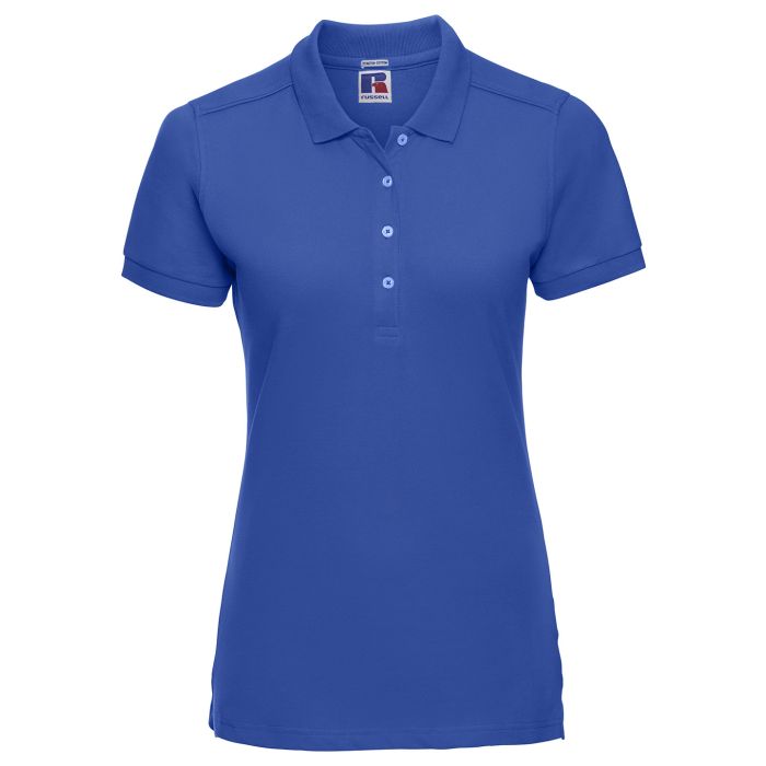 Women's stretch polo - Azure Blue - XS Women's stretch polo - Azure Blue - XS