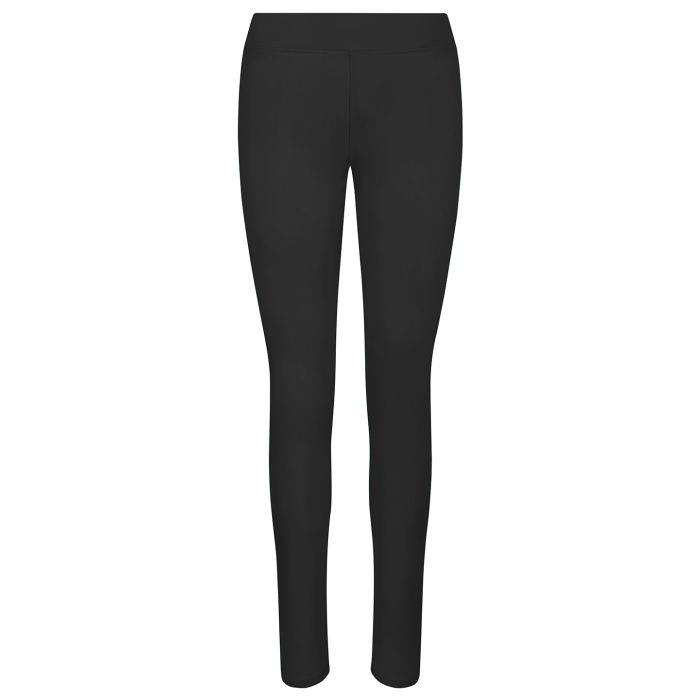 Women's cool workout leggings - Jet Black - S Women's cool workout leggings - Jet Black - S