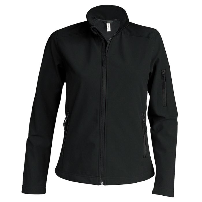 Ladies' softshell jacket - Black - S Ladies' softshell jacket - Black - S