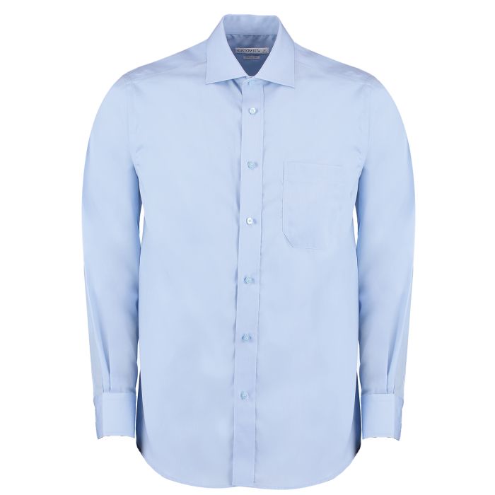 Premium non-iron corporate shirt long-sleeved (classic fit) - Light Blue - 14.5 Premium non-iron corporate shirt long-sleeved (classic fit) - Light Blue - 14.5