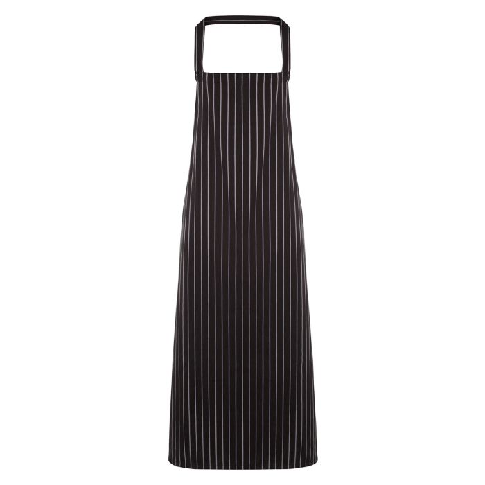 Striped bib apron Striped bib apron
