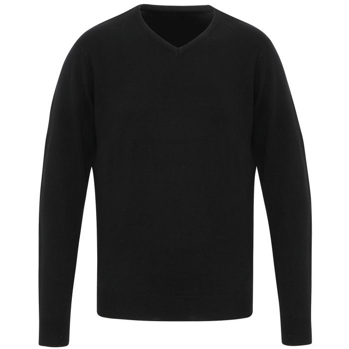 'Essential' acrylic v-neck sweater - Black - XS 'Essential' acrylic v-neck sweater - Black - XS
