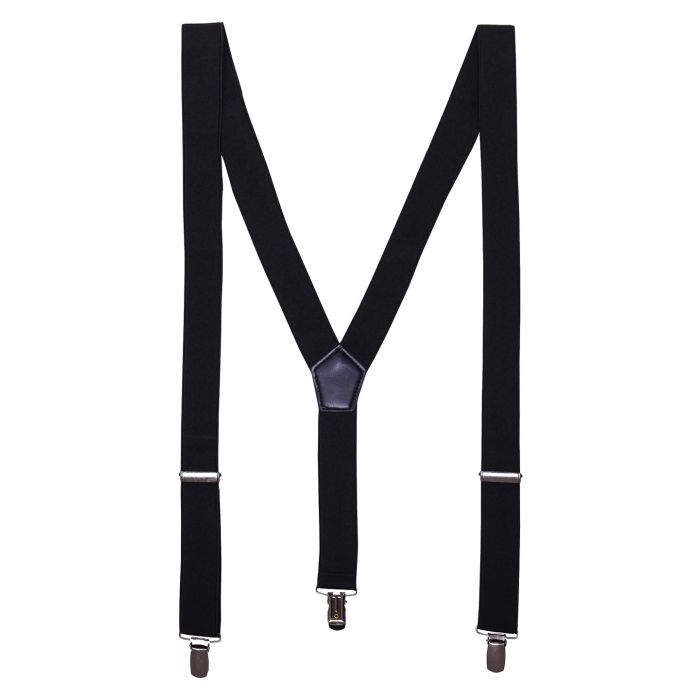 Clip-on trouser braces - Black - One size Clip-on trouser braces - Black - One size