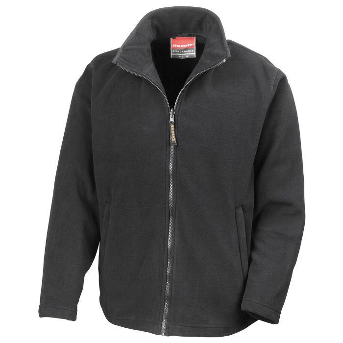 Horizon high-grade microfleece jacket - Black - XS