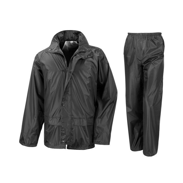 Core rain suit - Black - S Core rain suit - Black - S