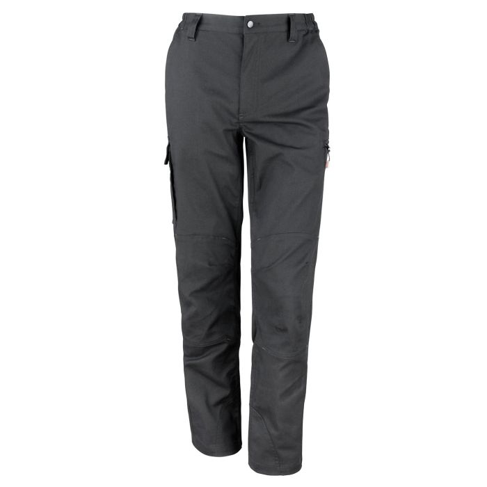 Work-Guard Sabre stretch trousers - Black - XS Reg Work-Guard Sabre stretch trousers - Black - XS Reg