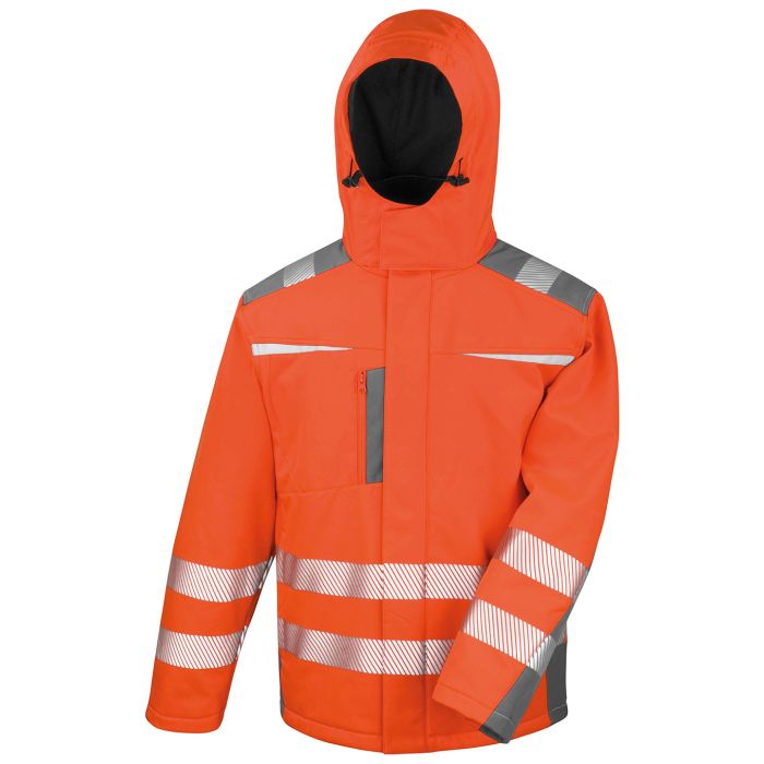 Dynamic softshell coat - Orange - S Dynamic softshell coat - Orange - S