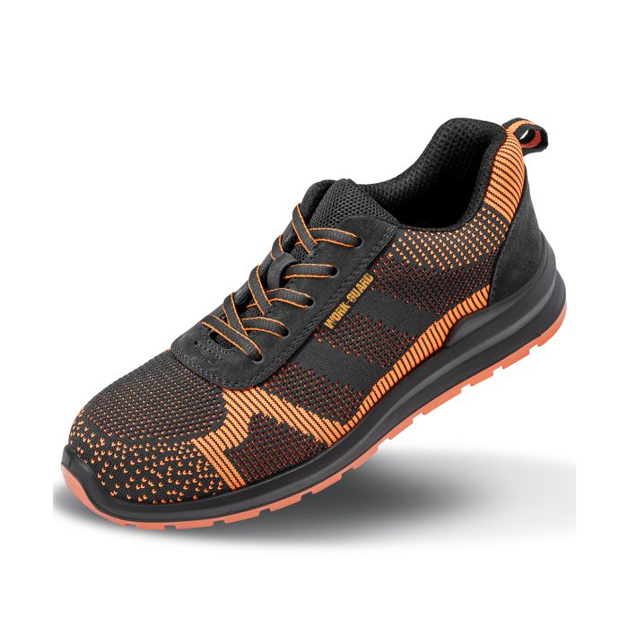 Hardy safety trainer - Black/Orange - UK 4 Hardy safety trainer - Black/Orange - UK 4