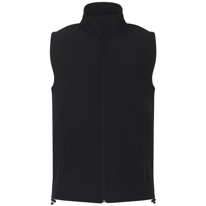 Pro 2-layer softshell gilet - Black* - S Pro 2-layer softshell gilet - Black* - S