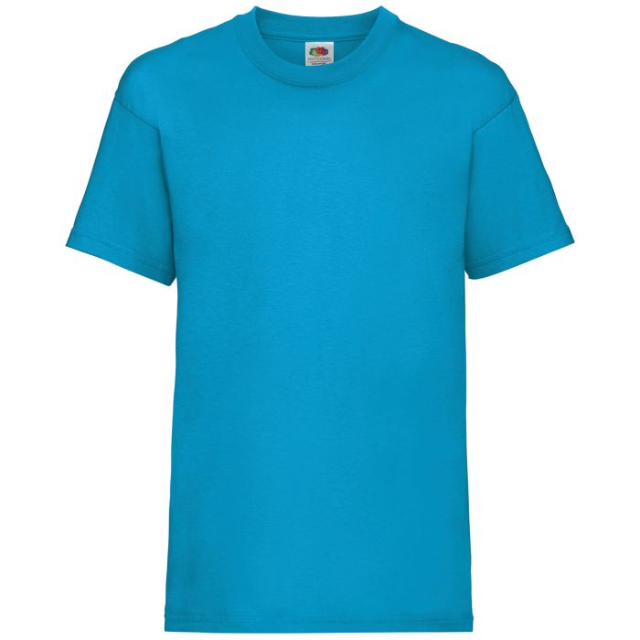 Kids valueweight T - Azure Blue - 3/4 Years Kids valueweight T - Azure Blue - 3/4 Years
