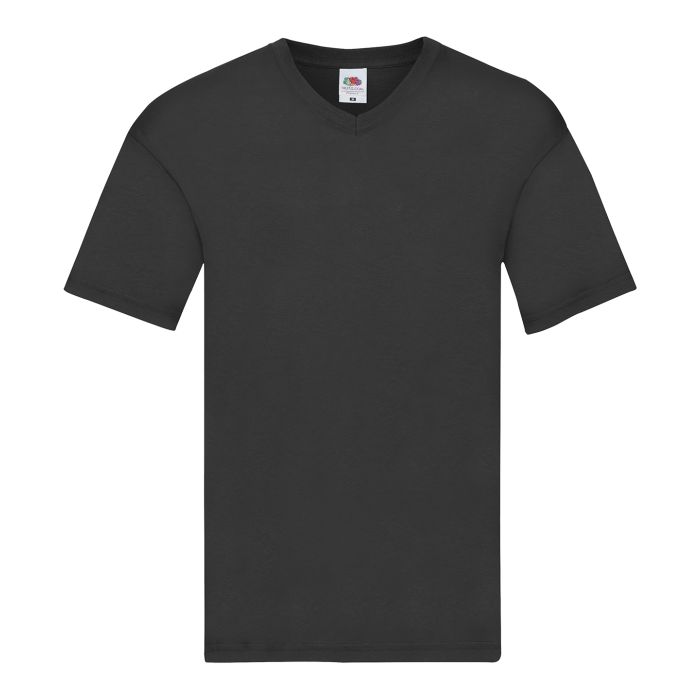 Original v-neck T - Black* - S Original v-neck T - Black* - S
