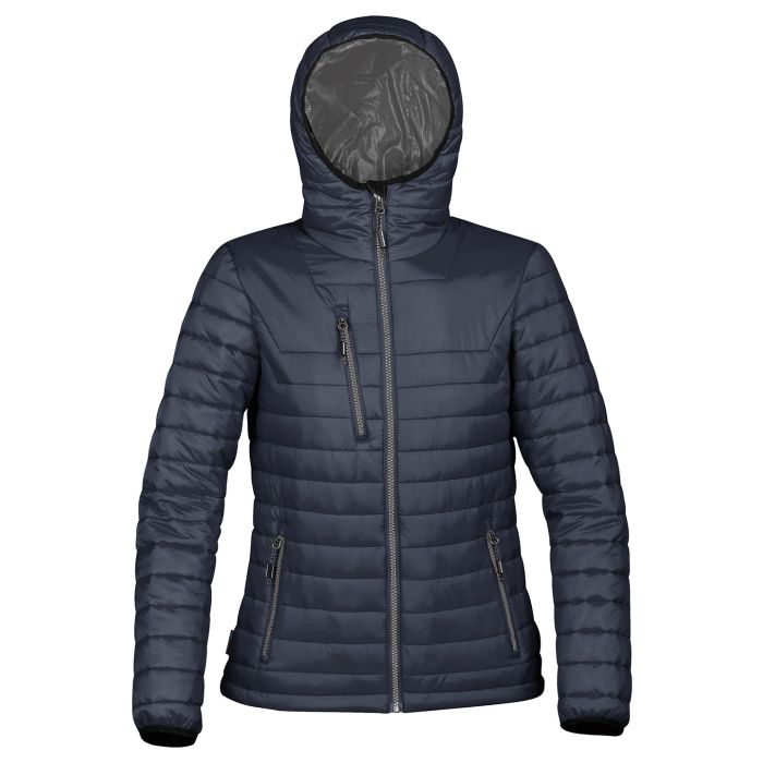 Women's gravity thermal shell - Navy/Charcoal - S Women's gravity thermal shell - Navy/Charcoal - S