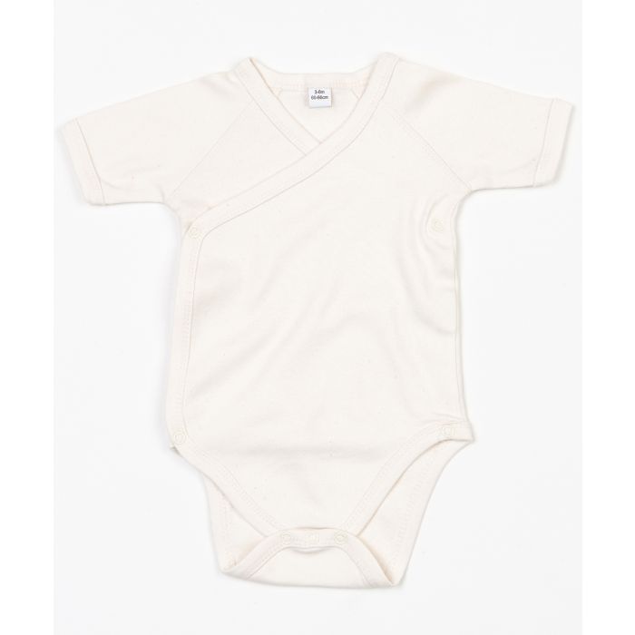Baby organic kimono bodysuit - Organic Natural - 0/3 Months Baby organic kimono bodysuit - Organic Natural - 0/3 Months