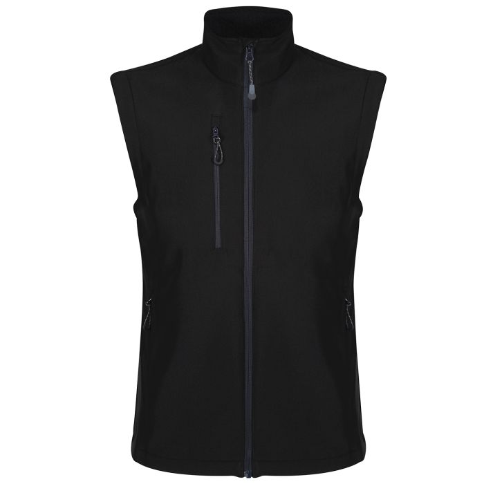 Honestly Made recycled softshell bodywarmer - Black - S Honestly Made recycled softshell bodywarmer - Black - S