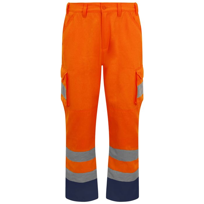 Cargo trousers - HV Orange - S Long