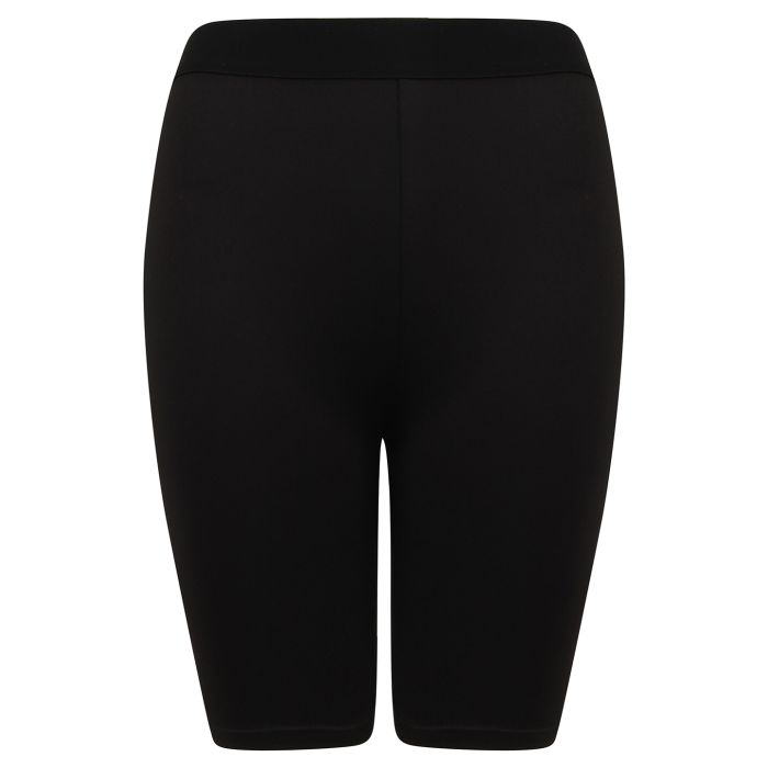 Women's fashion cycling shorts - Black/Black - S Women's fashion cycling shorts - Black/Black - S