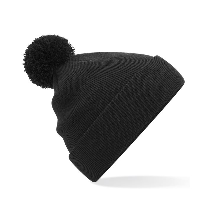 Junior original pom pom beanie - Black - One size Junior original pom pom beanie - Black - One size