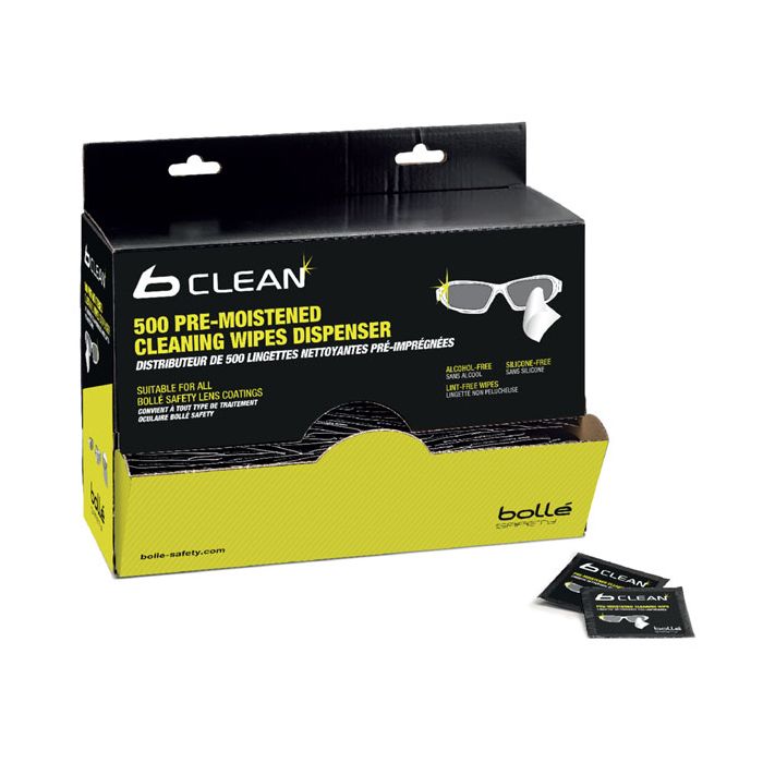BOLLE B500 LENS CLN WIPES(500) - Black BOLLE B500 LENS CLN WIPES(500) - Black