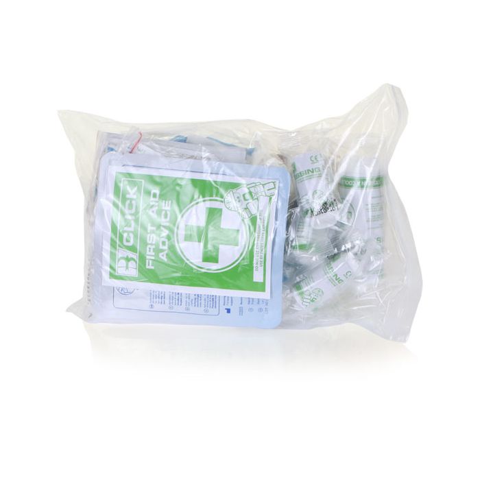 CLICK MEDICAL SMALL BS8599 FIRST AID REFILL ONLY - Clear CLICK MEDICAL SMALL BS8599 FIRST AID REFILL ONLY - Clear