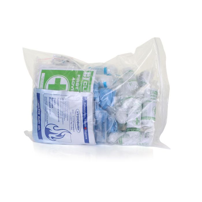 CLICK MEDICAL 50 PERSON TRADER FIRST AID REFILL - Clear CLICK MEDICAL 50 PERSON TRADER FIRST AID REFILL - Clear