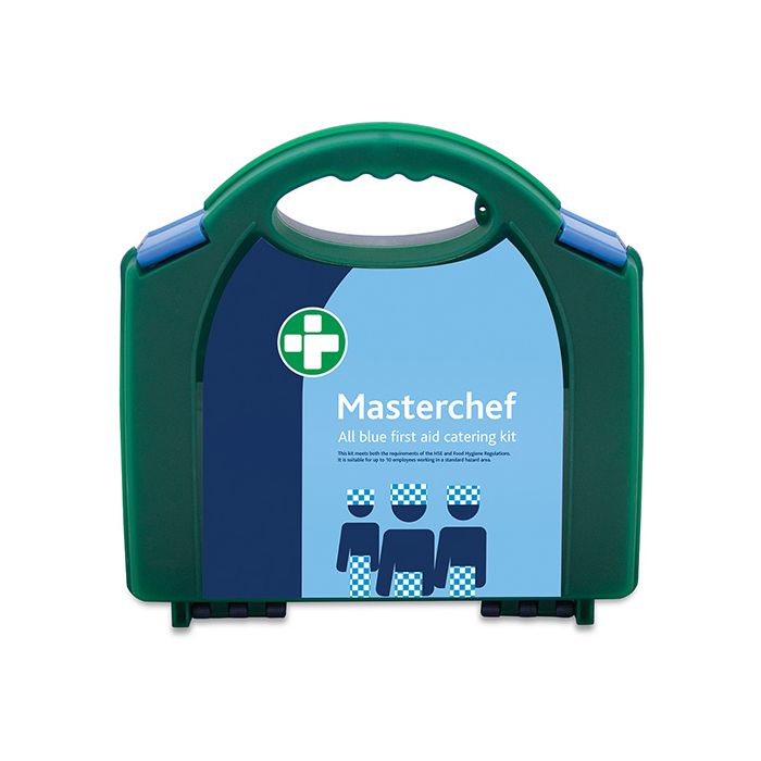 MASTERCHEF 10 PERSON ALL BLUE CATERING KIT IN AURA BOX - Green MASTERCHEF 10 PERSON ALL BLUE CATERING KIT IN AURA BOX - Green