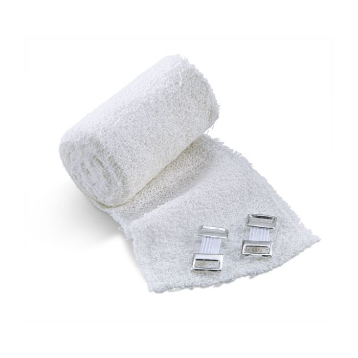 CLICK MEDICAL CREPE BANDAGE 7.5cm X 4.5m - White CLICK MEDICAL CREPE BANDAGE 7.5cm X 4.5m - White