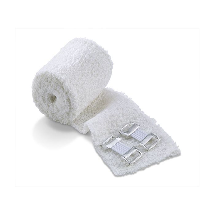 CLICK MEDICAL CREPE BANDAGE 10cm X 4.5m - White CLICK MEDICAL CREPE BANDAGE 10cm X 4.5m - White