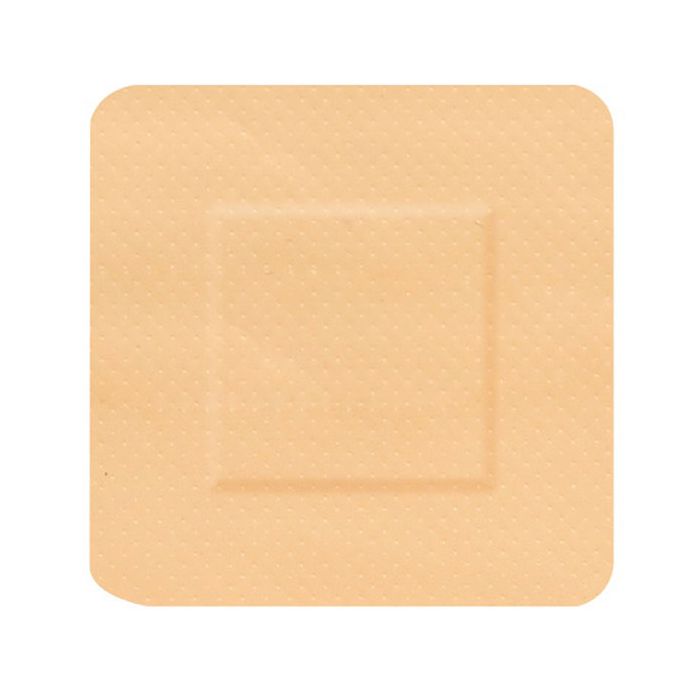 HYGIO PLAST WATERPROOF PLASTERS SQUARE 38x38mm - Flesh HYGIO PLAST WATERPROOF PLASTERS SQUARE 38x38mm - Flesh