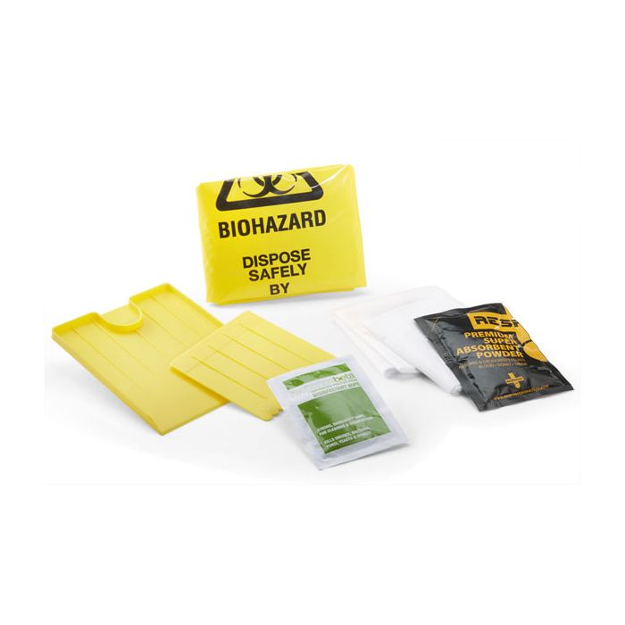 RESPONSE SINGLE APPLICATION CLEAN UP KIT - Yellow RESPONSE SINGLE APPLICATION CLEAN UP KIT - Yellow