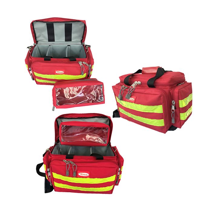 EMERGENCY TRAUMA BAG 44 X 25 X 28 - Red EMERGENCY TRAUMA BAG 44 X 25 X 28 - Red