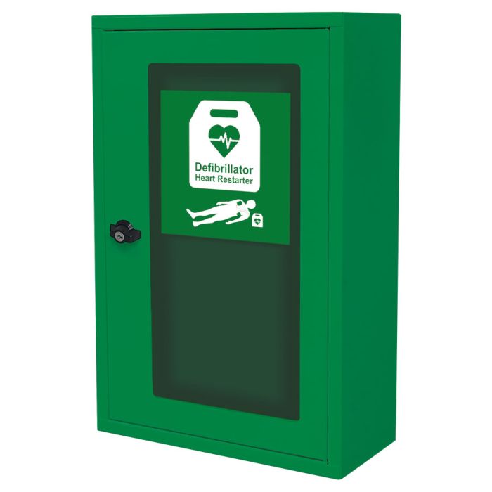 INDOOR DEFIBRILLATOR CABINET AND MULTIPLE PURPOSE STORAGE - Grey INDOOR DEFIBRILLATOR CABINET AND MULTIPLE PURPOSE STORAGE - Grey
