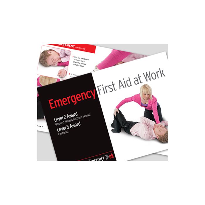 CLICK MEDICAL EMERGENCY FIRST AID BOOK - White CLICK MEDICAL EMERGENCY FIRST AID BOOK - White