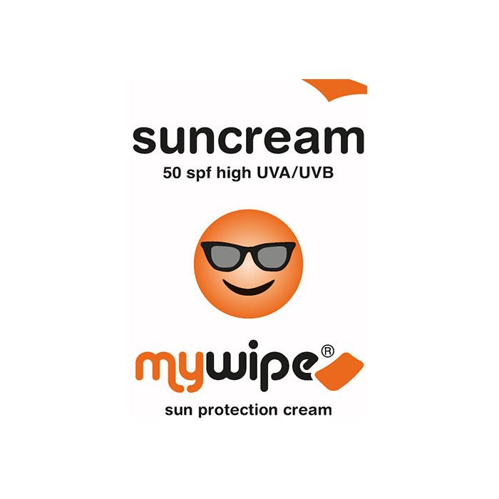 SUN CREAM SACHET FACTOR 50 SPF - White SUN CREAM SACHET FACTOR 50 SPF - White