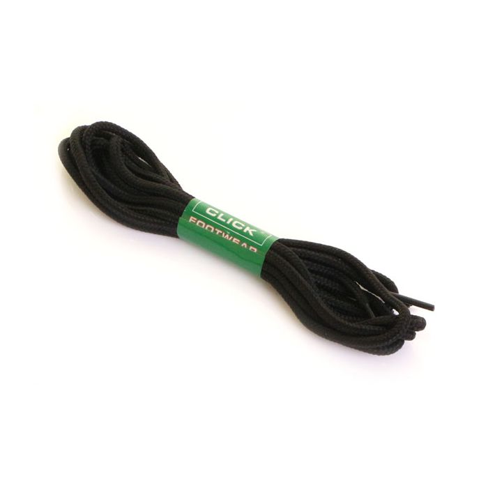 CLICK ROUND BOOT LACE 140cm BL - Black CLICK ROUND BOOT LACE 140cm BL - Black