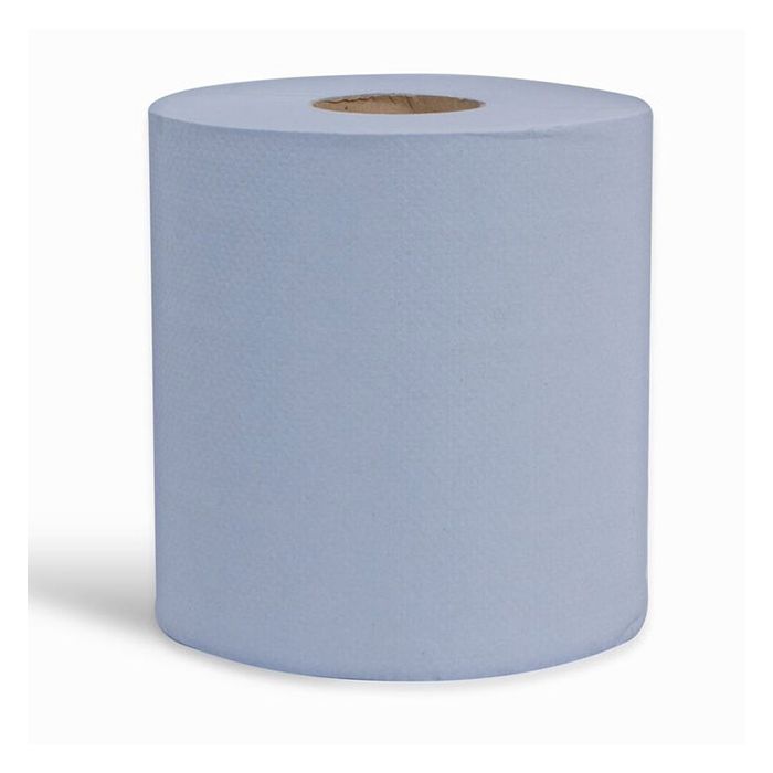 EMBOSSED CENTREFEED 2PLY BLUE 150M - Blue EMBOSSED CENTREFEED 2PLY BLUE 150M - Blue