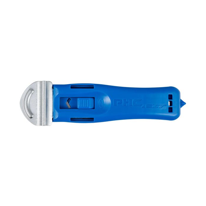GUARDED SPRING BACK SAFETY CUTTER - Blue GUARDED SPRING BACK SAFETY CUTTER - Blue