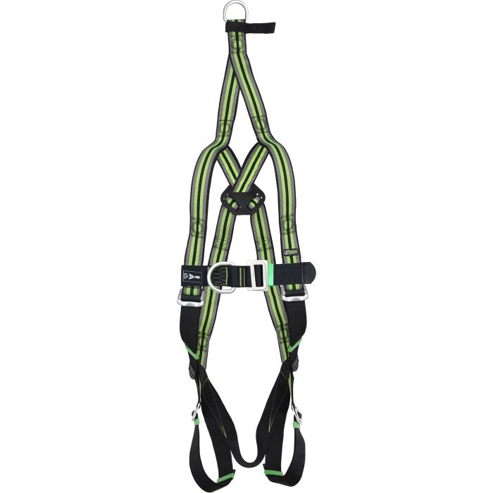 2 POINT RESCUE HARNESS FA1010600 - Black/Green 2 POINT RESCUE HARNESS FA1010600 - Black/Green