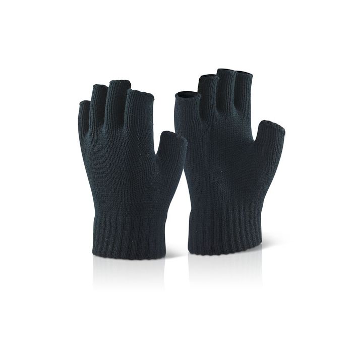 FINGERLESS MITTS - Black FINGERLESS MITTS - Black
