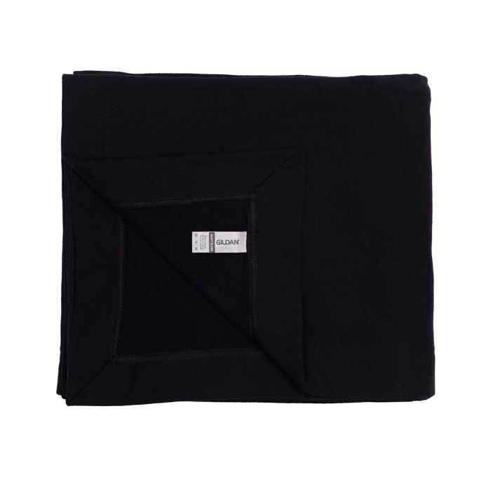 Heavy Blend™ fleece stadium blanket - Black - One size Heavy Blend™ fleece stadium blanket - Black - One size