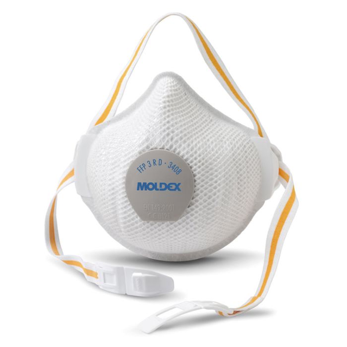 MOLDEX 3408 MASK FFP3VRD - White MOLDEX 3408 MASK FFP3VRD - White