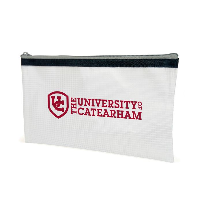 Crosshatch Pencil Case-Black Crosshatch Pencil Case-Black
