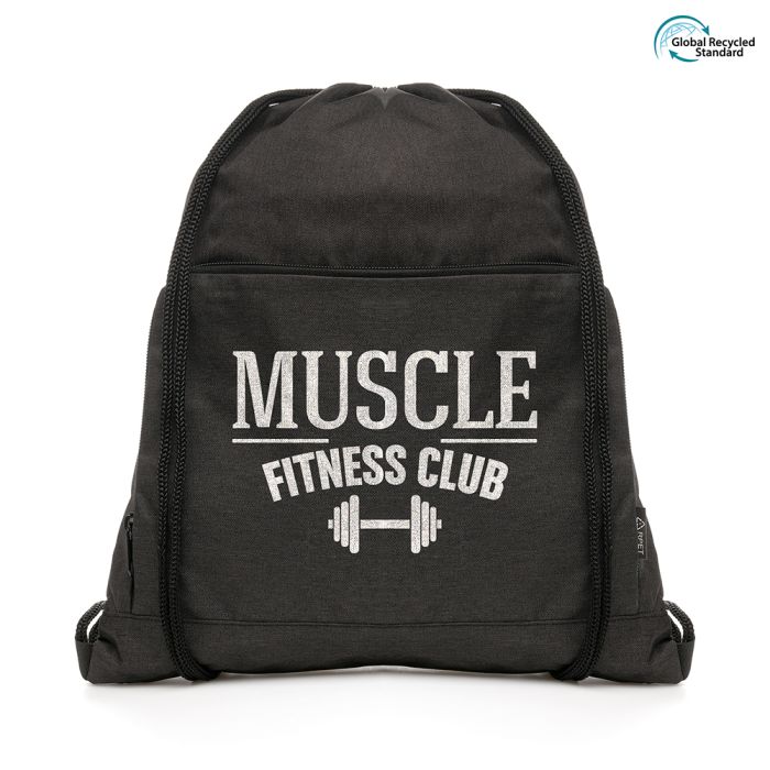 Reef Foldable Drawstring Bag-Dark Grey Reef Foldable Drawstring Bag-Dark Grey